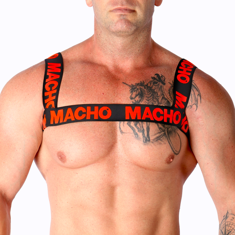 MACHO – HARNAIS DOUBLE ROUGE