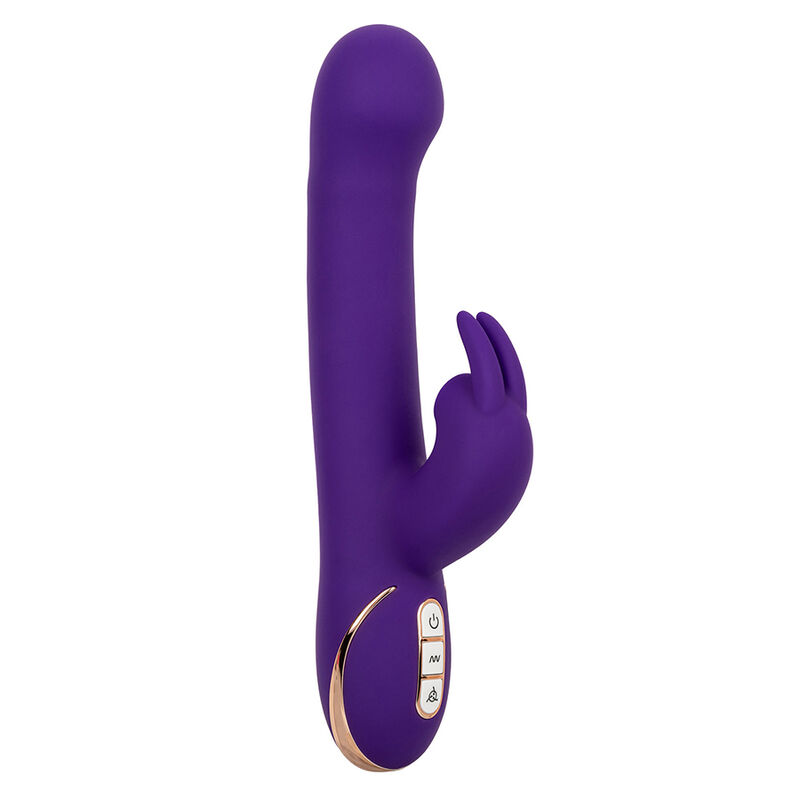 img_185987_6a58e83f771cd2e868cc06226546b645_1.jpg CALEXOTICS - JACK RABBIT VIBRATEUR STIMULATEUR 7 MODES DE VIBRATIONS ET SUCCIONS BLEU – Image 2