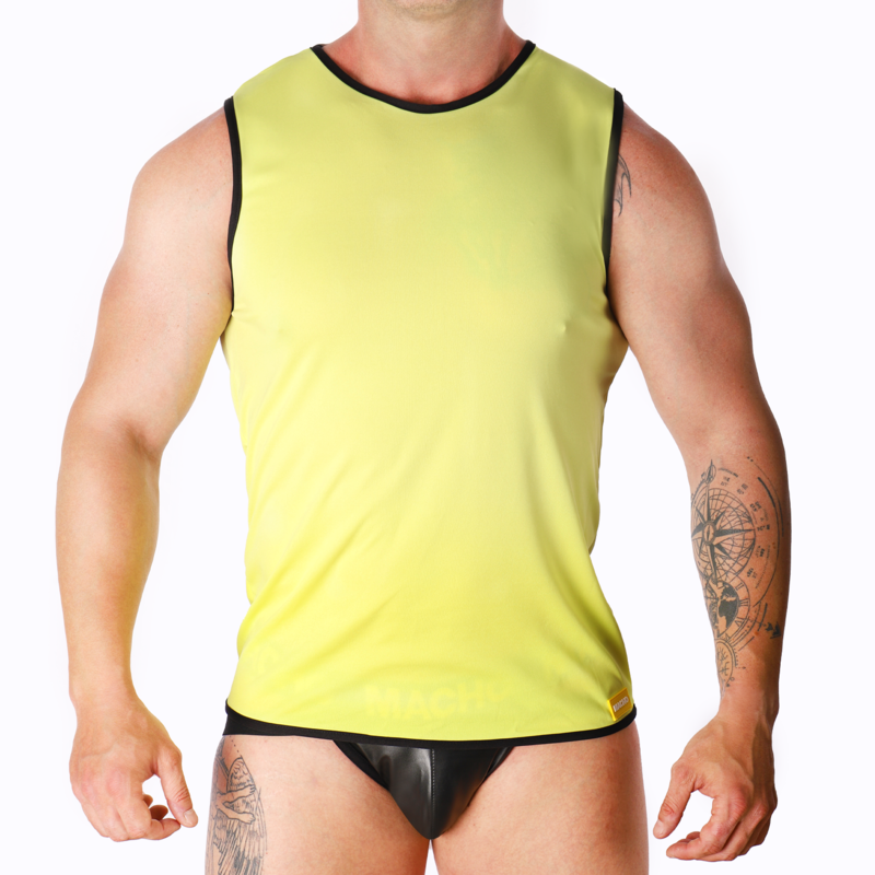 MACHO – T-SHIRT JAUNE S/M