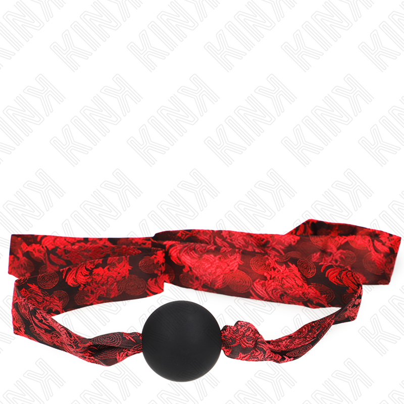 img_187323_3c4de70301881ac8766af8f66283ba69_1.png KINK - BOULE EN SILICONE SCANDALE 4,5 CM GAG MODÈLE 2 146 x 4 CM – Image 4