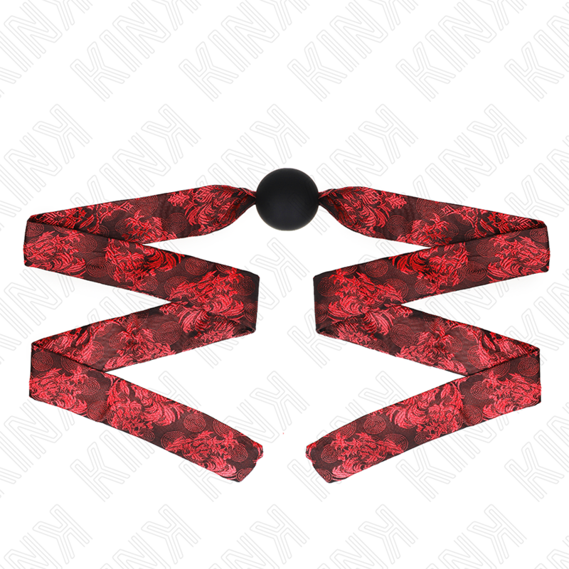 img_187325_a87bb1e6a91fe4fc85bfd2e4d2b09644_1.png KINK - BOULE EN SILICONE SCANDALE 4,5 CM GAG MODÈLE 2 146 x 4 CM – Image 2