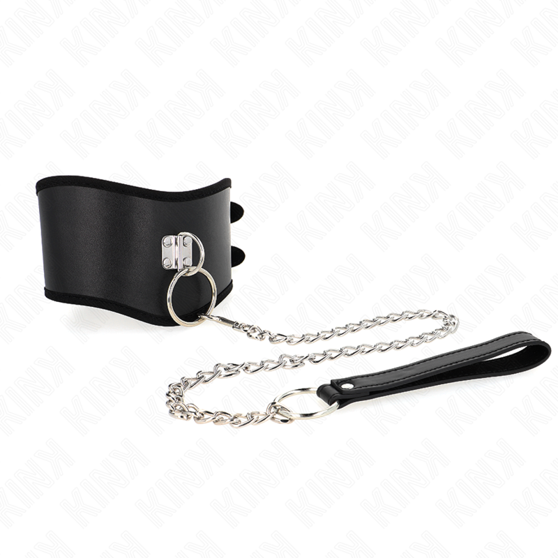 KINK – COLLIER 65 CM AVEC LARGE BRACELET RÉGLABLE 40-55 CM X 10 CM