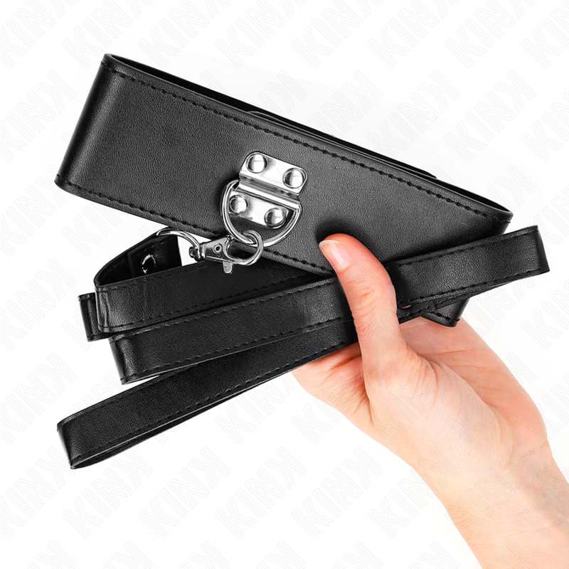 img_188739_356d74fa7eb9d4016ea8a5396490b5ed_1.png KINK - COLLIER AVEC CEINTURE 116 CM MODÈLE 2 RÉGLABLE 36-43 CM X 5 CM – Image 5