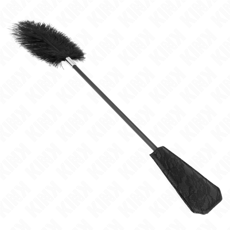 img_189092_bdc4eaad6257197777cf37486dfeece2_1.png KINK - PLUMES D'AUTRUCHE POUR TICKLE AVEC PALETTE DENTELLE 56 CM – Image 3