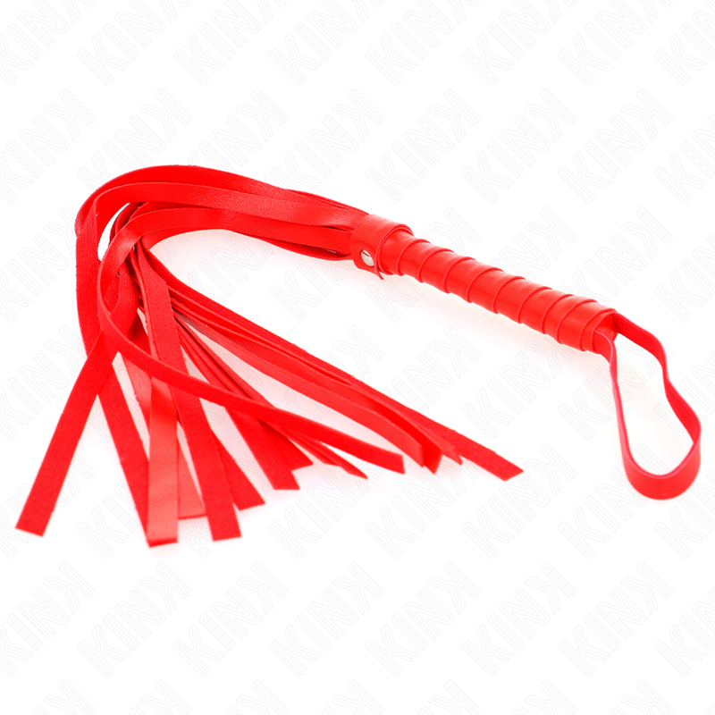 KINK – FOUET SIMPLE ROUGE 45 CM