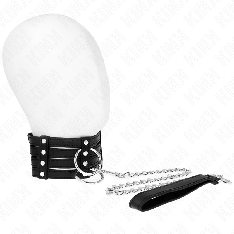 img_190806_04699b3135dead29cb5a3ffcf3823857_1.png KINK - COLLIER AVEC CEINTURE 65 CM SUB STYLE AJUSTABLE 35-51 CM X 7 CM – Image 2