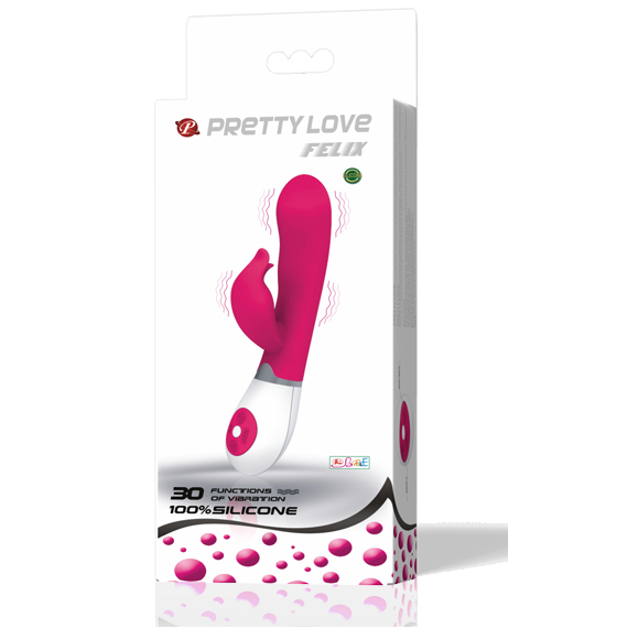PRETTY LOVE – FLIRTATION VIBRATEUR AVEC STIMULATEUR FELIX