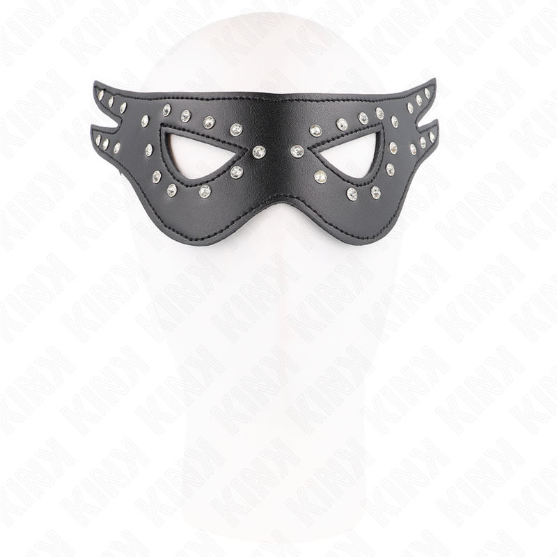 img_192509_a51693e7454e21c1126a832c54c75c7b_1.png KINK - MASQUE SEXY EN CUIRETTE MODÈLE 2 27 x 13 CM – Image 2