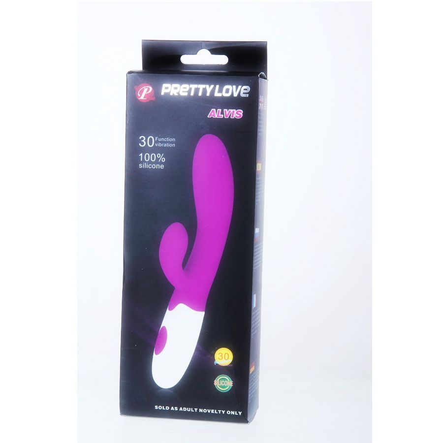 PRETTY LOVE – FLIRTATION VIBRATEUR ALVIS AVEC STIMULATEUR DE CLITORIS