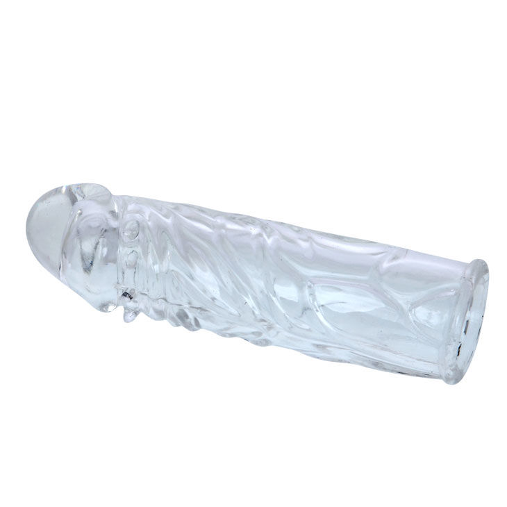img_31614_1107a43573767ff2fa3e6a086a1dd842_1.jpg BAILE - COUVERCLE DE PÉNIS EN SILICONE TRANSPARENT 13 CM – Image 5