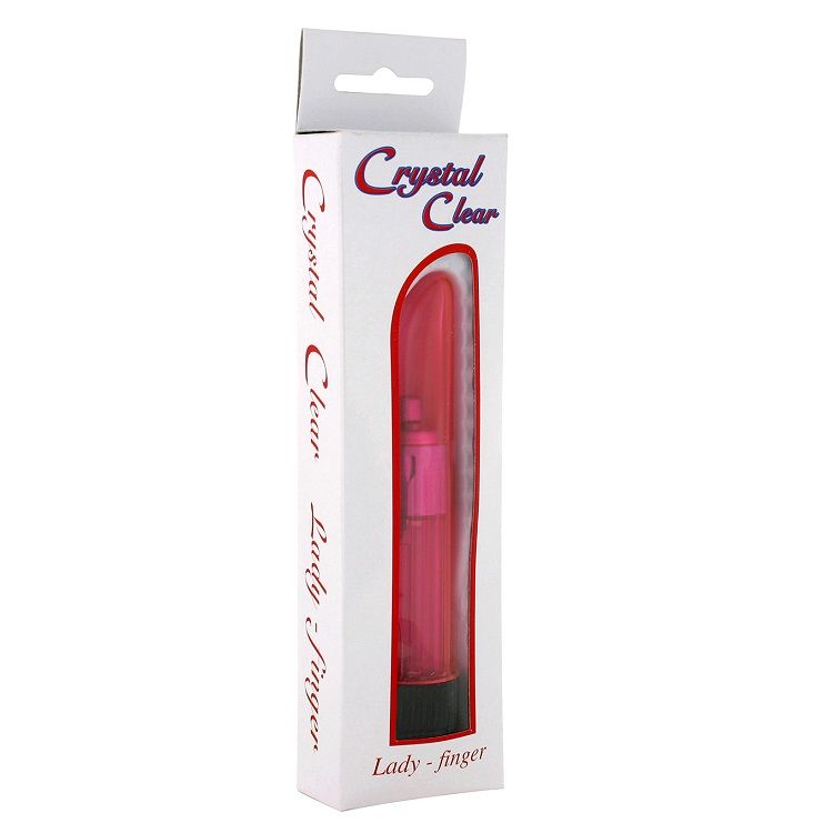 SEVEN CREATIONS – VIBRATEUR CRISTAL CLAIR DAME ROSE