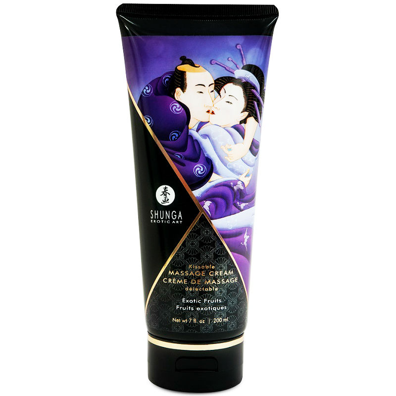 SHUNGA – CRÈME DE MASSAGE AUX FRUITS EXOTIQUES 200 ML