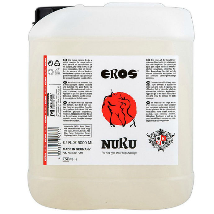 EROS – HUILE DE MASSAGE NURU RICHE EN MINÉRAUX 5000 ML