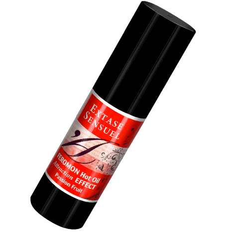 EXTASE SENSUAL – HUILE DE MASSAGE EFFET THERMIQUE AUX PHÉROMONES DE FRUITS DE LA PASSION 30 ML