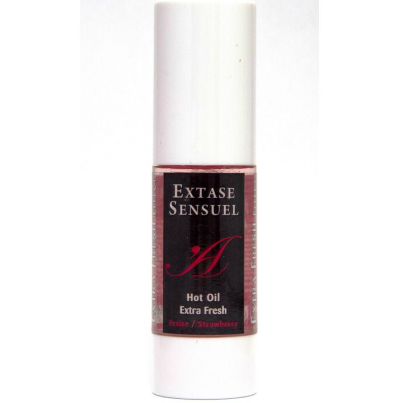 img_50958_f0dbe432d952daae0bd2de56bd49daa2_1.jpg EXTASE SENSUAL - HUILE DE MASSAGE EFFET FRAISE EXTRA FRAÎCHE 30 ML – Image 2