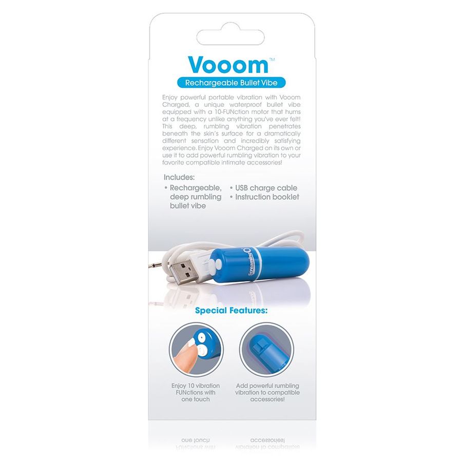 img_51679_8f70595c24702c69be0a09bf09b57a9d_1.jpeg SCREAMING O - BALA VIBREURA RECHARGEABLE VOOOM BLEU – Image 4