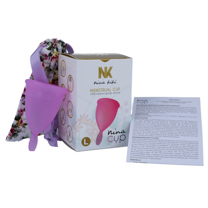 NINA KIKÍ – COUPE MENSTRUELLE VIOLET – TAILLE L