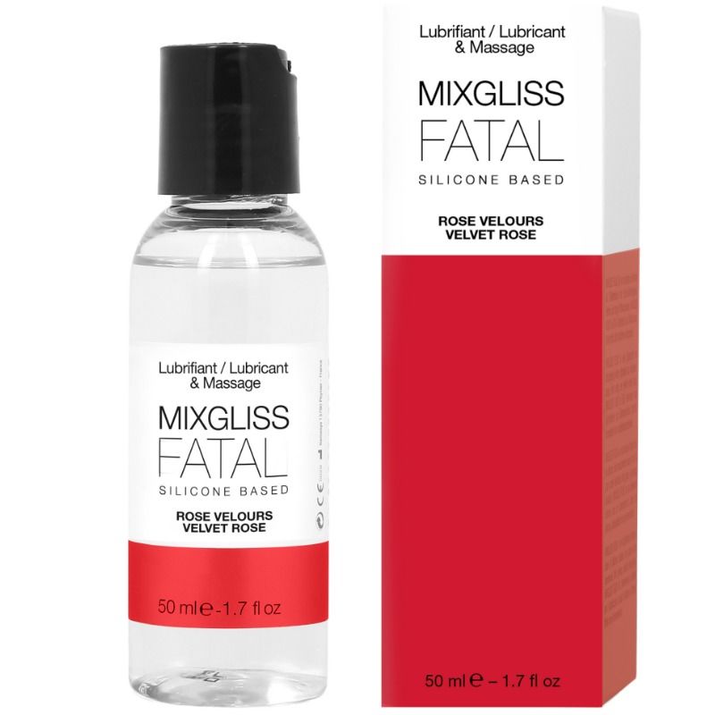 MIXGLISS – LUBRIFIANT SILICONE ROSES FATALE 50 ML