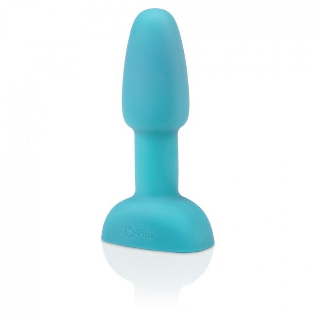 B-VIBE – RIMMING TÉLÉCOMMANDE PLUG ANAL PETITE TEAL