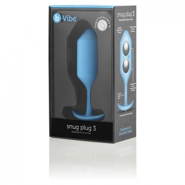 img_64979_611d43bd21137f9e9cd0ec1735be6e76_1.jpg B-VIBE - SNUG PLUG ANAL 3 BLEU CIEL – Image 3