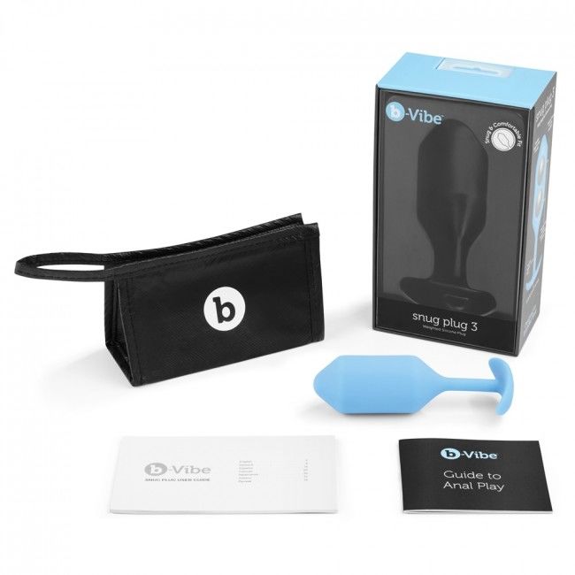 img_64981_006868824d8de29976e0bce273840dc7_1.jpg B-VIBE - SNUG PLUG ANAL 3 BLEU CIEL – Image 5