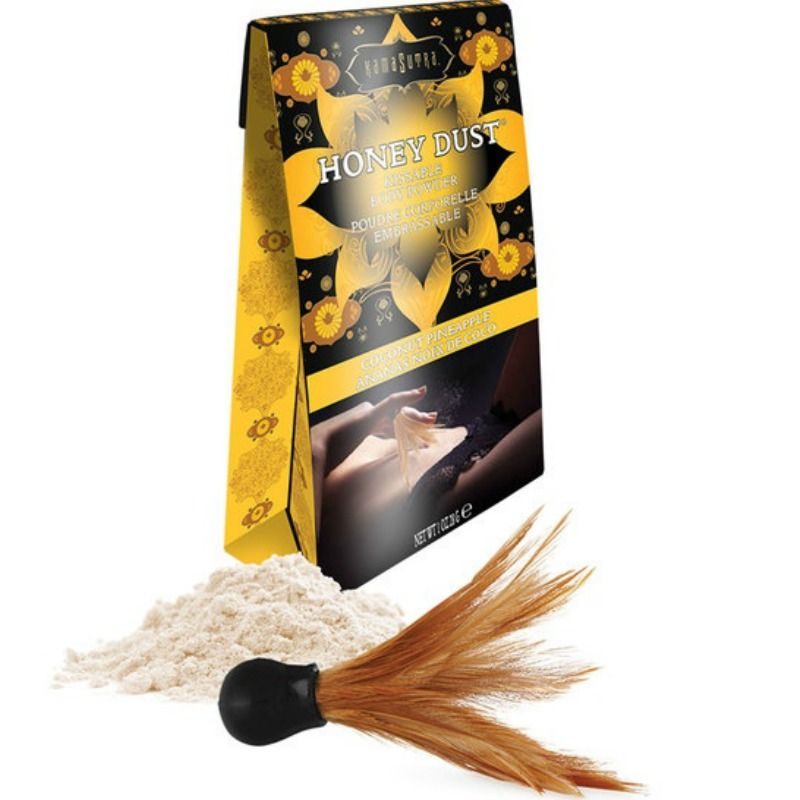 KAMASUTRA – KISSABLE POUDRE DE NOIX DE COCO ET DANANAS 28 GR