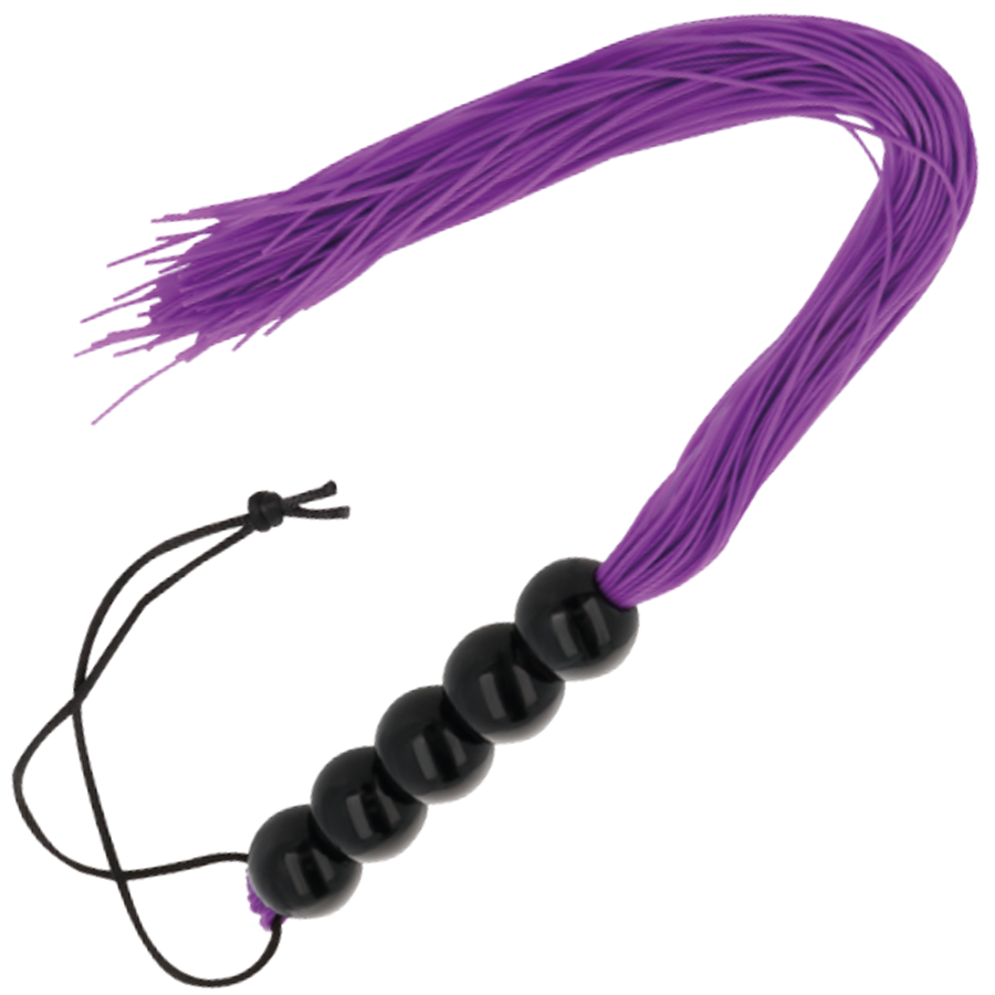 img_78960_fc5c90494ecc154d6345b023f2168d0f_1.png DARKNESS - FOUET DE BONDAGE LILAS – Image 2
