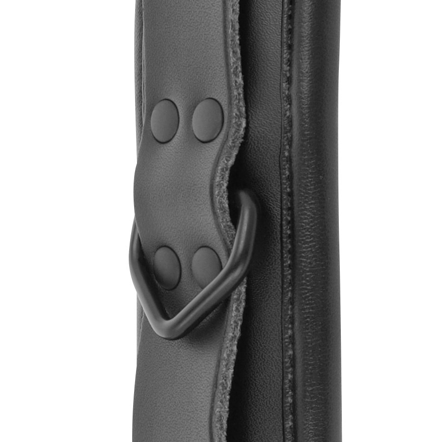 img_79008_b27205a597a63a3dda6db6e80f123f4c_1.png DARKNESS - MENOTTES DE CHEVILLE AJUSTABLES CUIR NOIR – Image 4