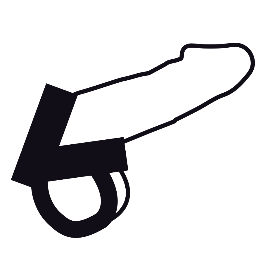 img_79116_66e110fded9438ba315f59d4602594d6_1.png DARKNESS - ANNEAU CUTANÉ POUR PÉNIS ET TESTICULES – Image 2