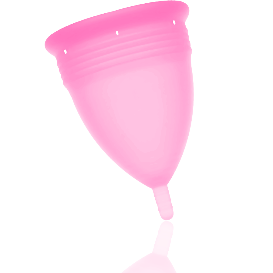 img_80188_fd07eb3dd3e49a09530241e11481dc54_1.png STERCUP - COUPE MENSTRUELLE EN SILICONE FDA ROSE - TAILLE S – Image 2