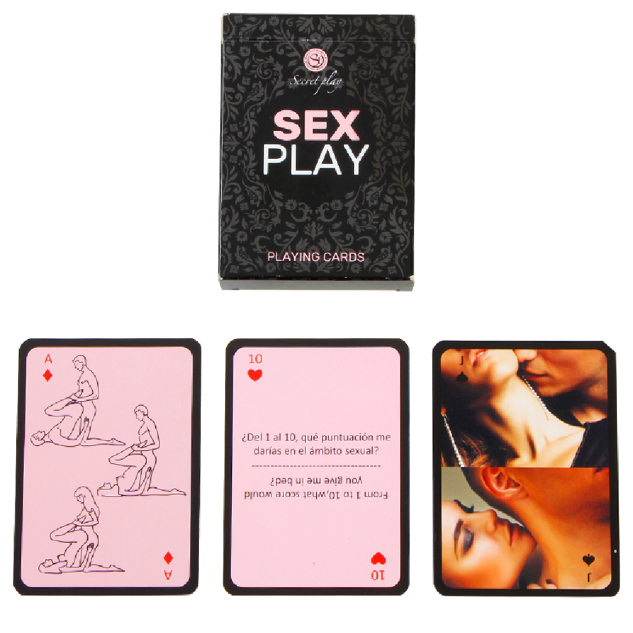 SECRETPLAY – CARTES À JOUER SEX PLAY (ES/EN)