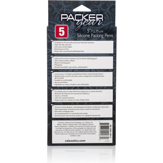 img_88889_f1ca80b34e74bd190734fe3850f23cc0_1.jpg CALEXOTICS - EMBALLAGE SILICONE PÉNIS 12.75 CM CHAIR – Image 2