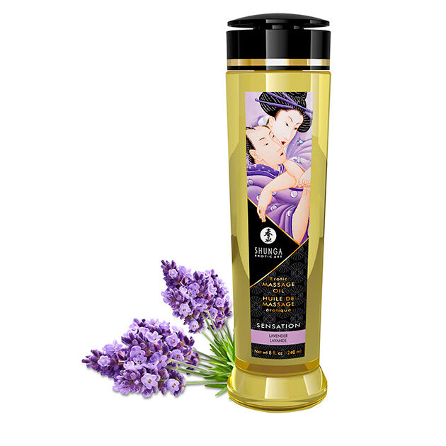 SHUNGA – HUILE DE MASSAGE ÉROTIQUE SENSATION 240 ML