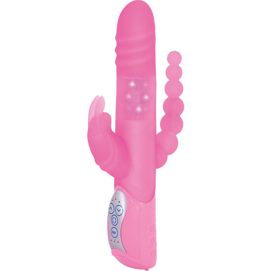 SEVEN CREATIONS – E RABBIT TRIPLE PLAYVIBRATEUR ROSE TRIPLE STIMULATION