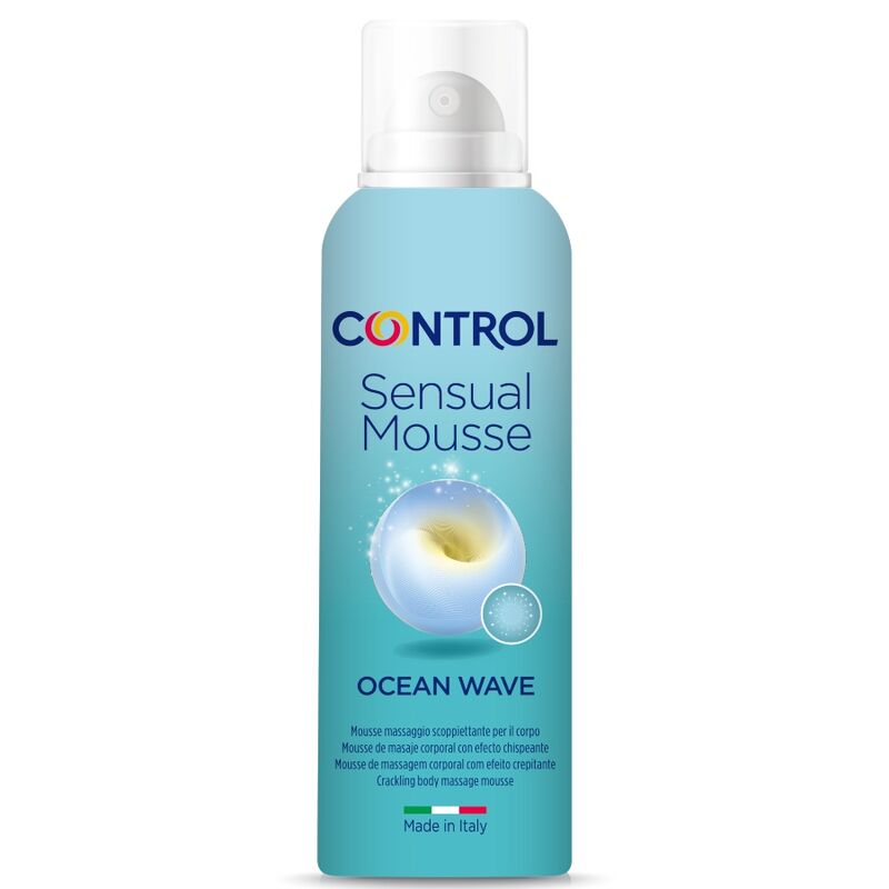 CONTROL – MOUSSE CRÈME DE MASSAGE ONDES SENSUELLES 125 ML