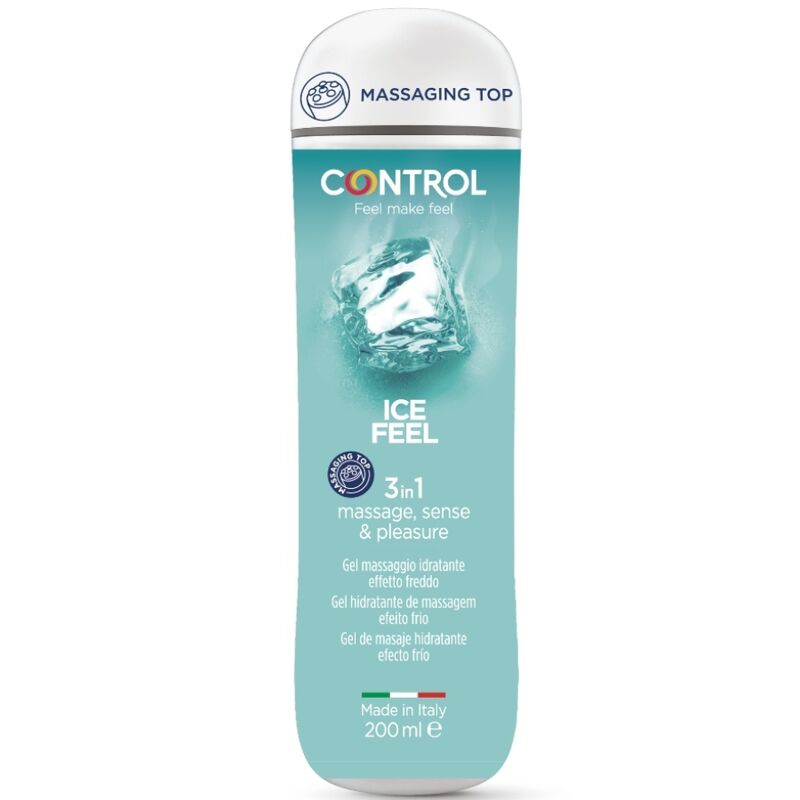 CONTROL – GEL 3 EN 1 SENSATION DE GLACE 200 ML