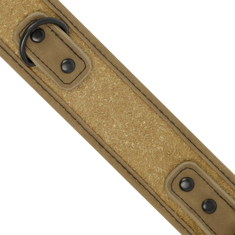 img_96575_3ef62dc9e85f646edc57bfb11fc7de81_1.png FETISH SUBMISSIVE ORIGEN - COLLIER DOUBLÉ EN NÉOPRÈNE AVEC CHAÎNE – Image 5