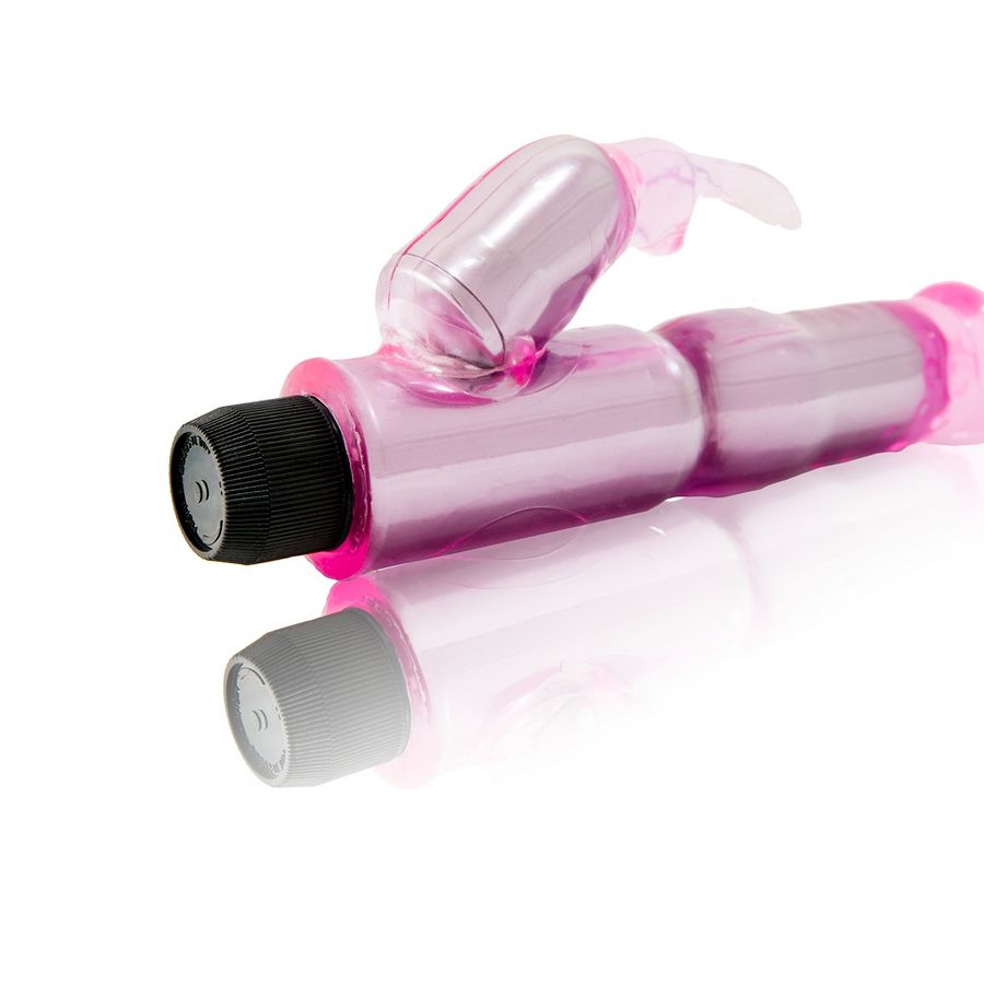 img_9862_a825ade65a70ba8d43a63d87bef32a9c_1.jpg BAILE - VIBRATEUR AVEC STIMULATEUR ROSE RÉGLABLE – Image 2